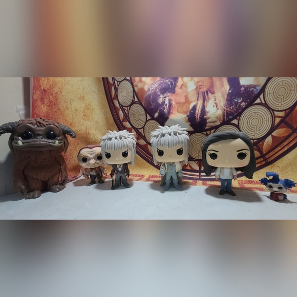 Labyrinth Funko pops Jim Henson's labyrinth 30-years collection. All six figures - Picture 2 of 2